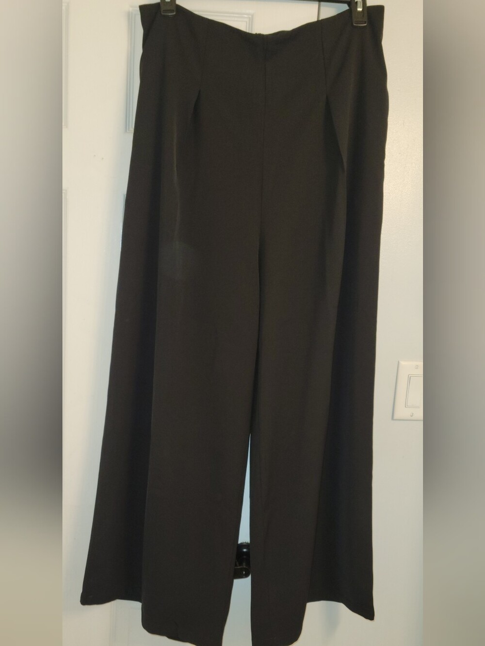 STYLEWE Black High-Waist Wide-Leg Trousers
